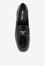 Logo Leather Loafers