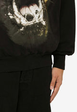 Rottweiler Print Hoodie