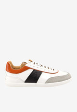 Tabs Leather and Suede Sneakers