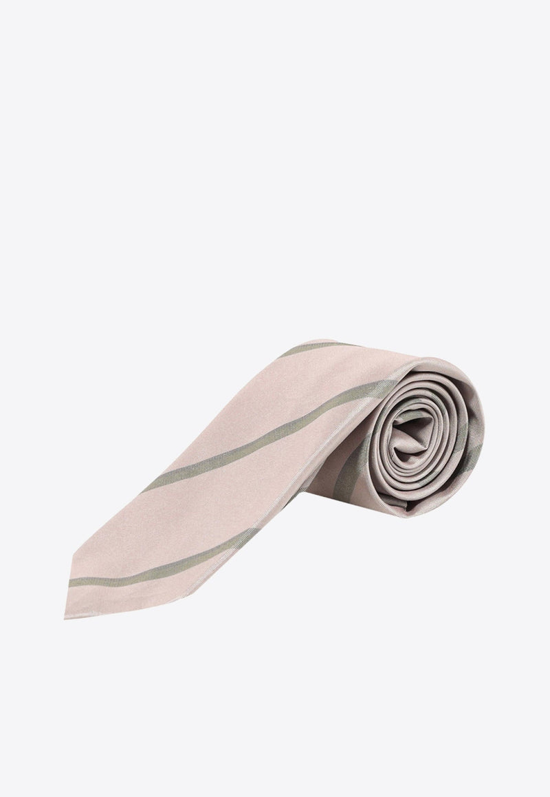 Striped Silk Tie