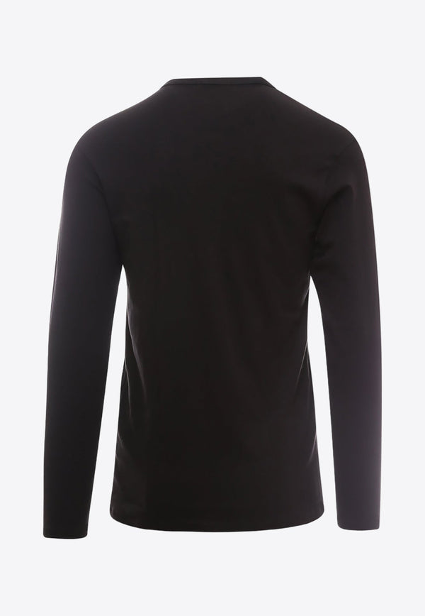 Long-Sleeved Crewneck T-shirt