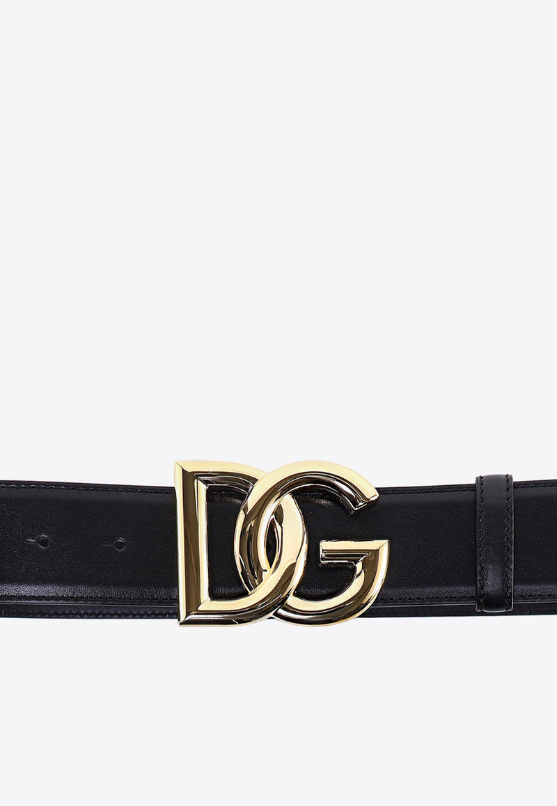 DG Buckle Leather Belt