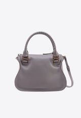 Medium Marcie Leather Shoulder Bag