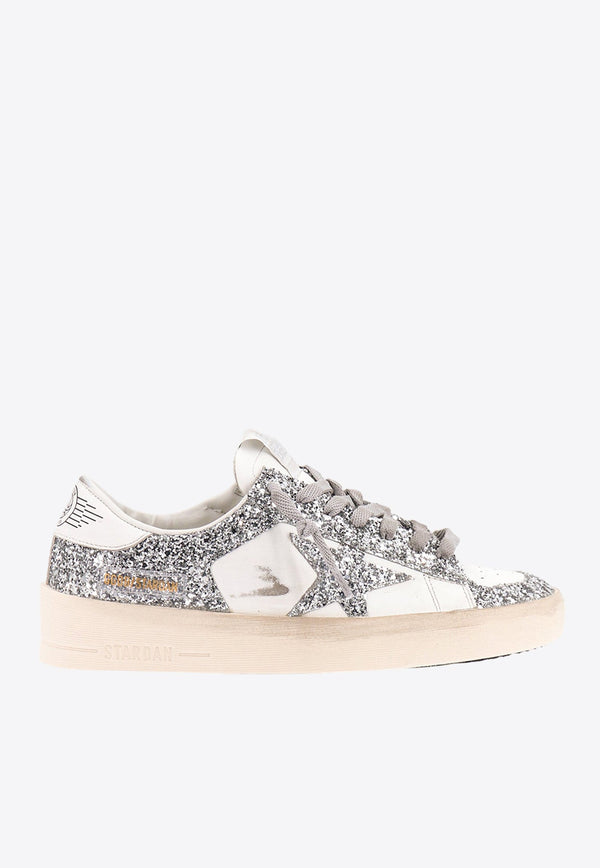 Stardan All-Over Sequins Leather Sneakers