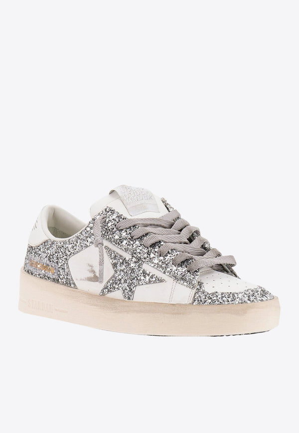 Stardan All-Over Sequins Leather Sneakers