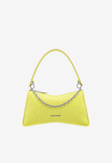 Embossed Logo Shoulder Bag