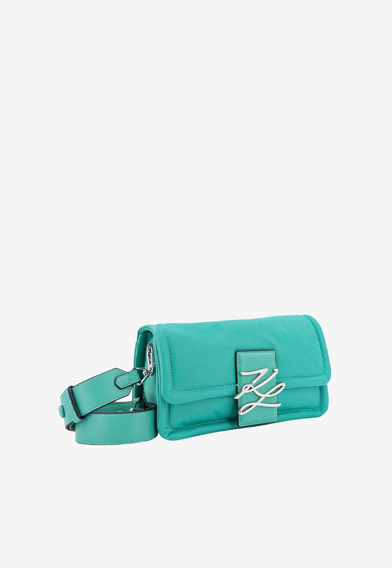 K/Autograph Nylon Crossbody Bag