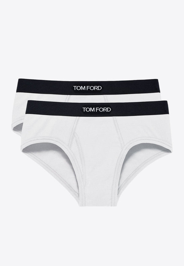 Logo Waistband Briefs - Set of 2