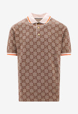 GG Logo Silk Polo T-shirt