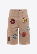 Floral Patch Chino Shorts