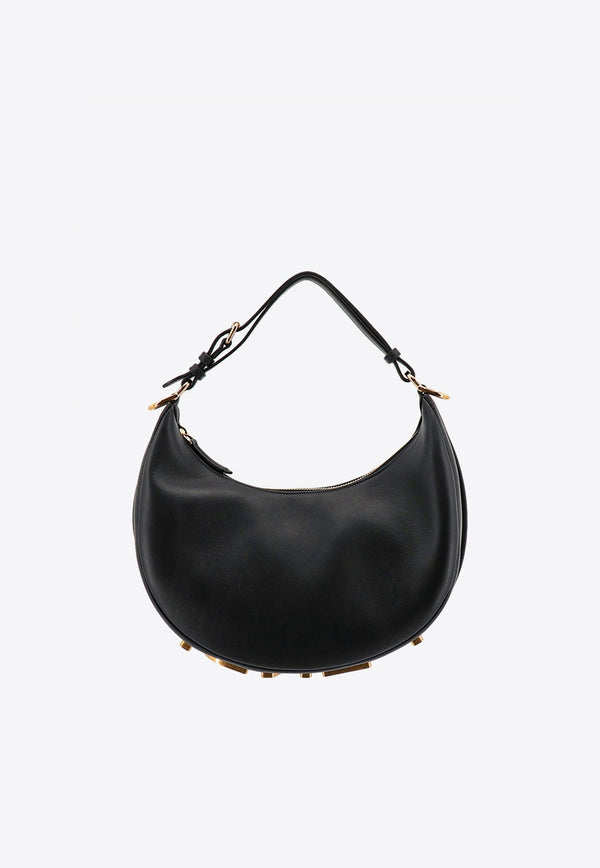 Small Fendigraphy Leather Hobo Bag