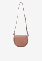 Small Arlène Charm Crossbody Bag in Calf Leather