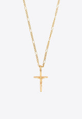Cross Chain-Link Necklace
