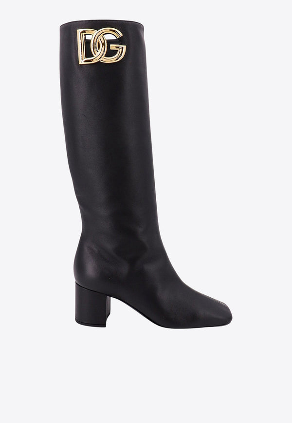 Jackie 60 Nappa Leather Knee-High Boots