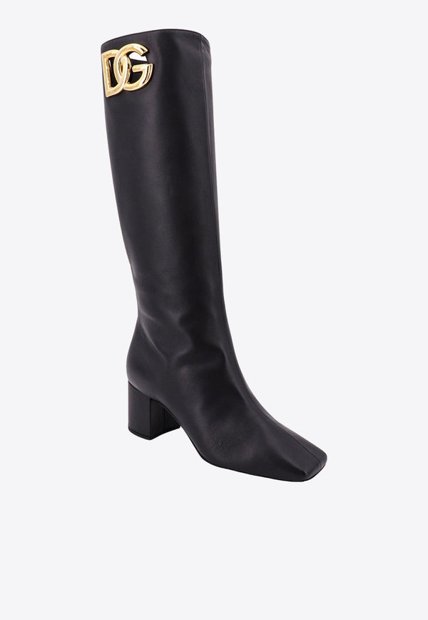 Jackie 60 Nappa Leather Knee-High Boots