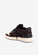 Reptor Leather and Suede Sneakers