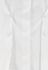 Pleat Effect Long-Sleeved Shirt