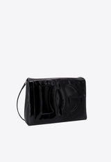 Soft DG Logo Crossbody Bag in Patent Leather