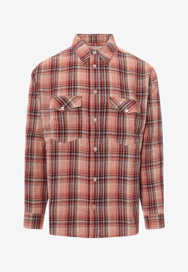 Lydian Plaid Check Long-Sleeved Shirt