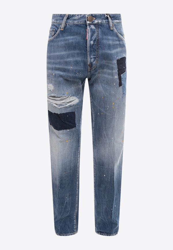 Roadie Patchwork Ripped Jeans