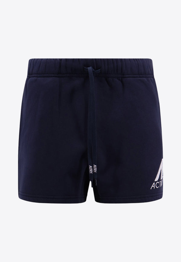 Logo-Embroidered Track Shorts