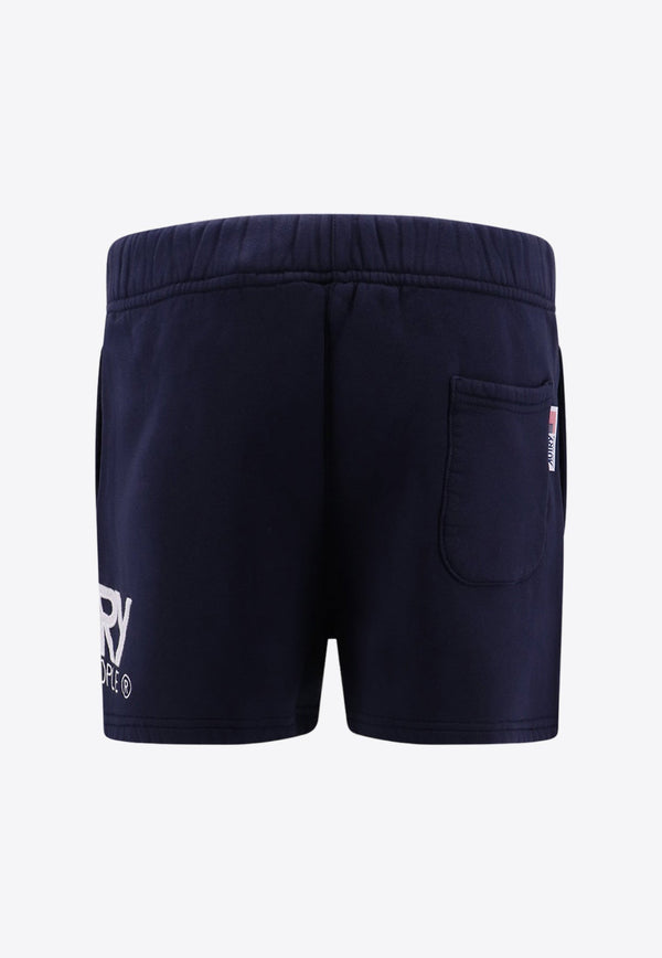 Logo-Embroidered Track Shorts