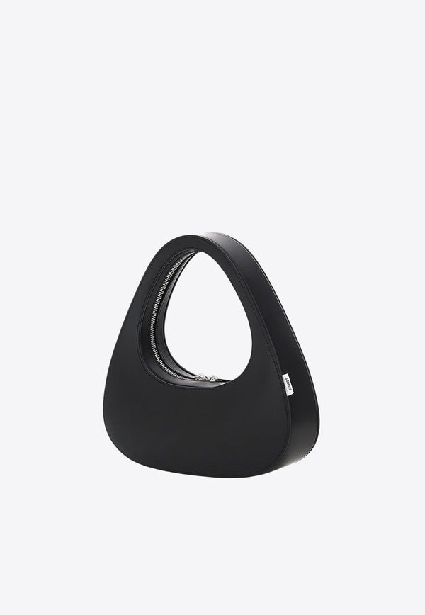 Baguette Swipe Leather Hobo Bag