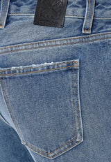 Logo Patch Boot-Cut Jeans