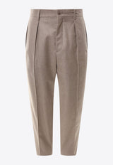 Tapered-Leg Pants