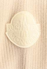 Logo Patch Wool Sweater