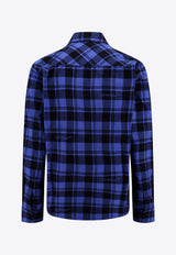 Checked Long-Sleeved Shirt