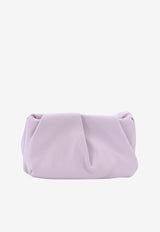 Rose Leather Clutch