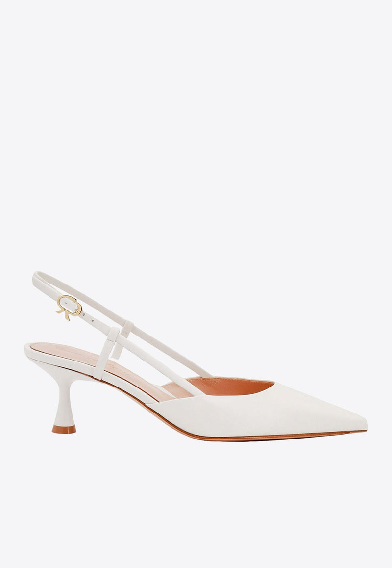 Ascent 55 Slingback Pumps in Calf Leather