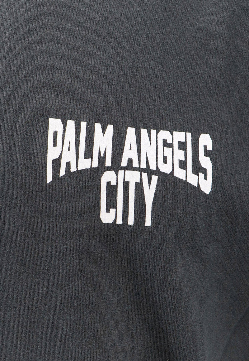 PA City Washed Crewneck T-shirt