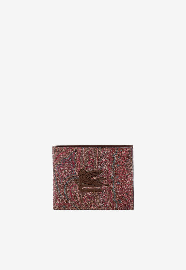 Paisley Print Bi-fold Wallet