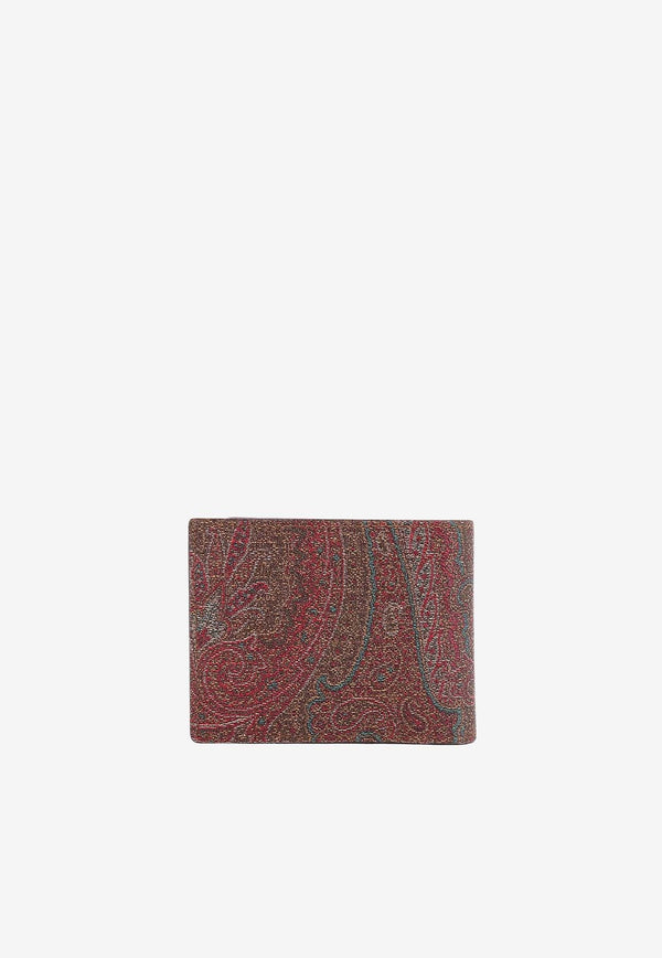 Paisley Print Bi-fold Wallet