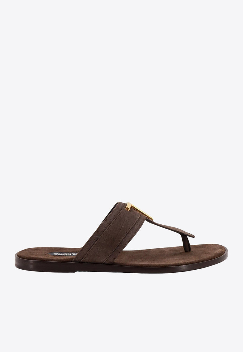 Brighton Suede Sandals