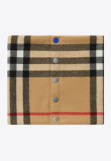 Checked Cashmere Snood