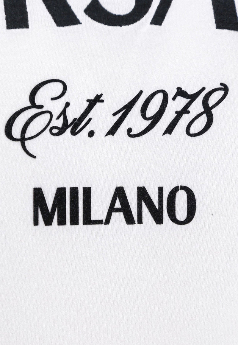 Milano Stamp Embroidered T-shirt