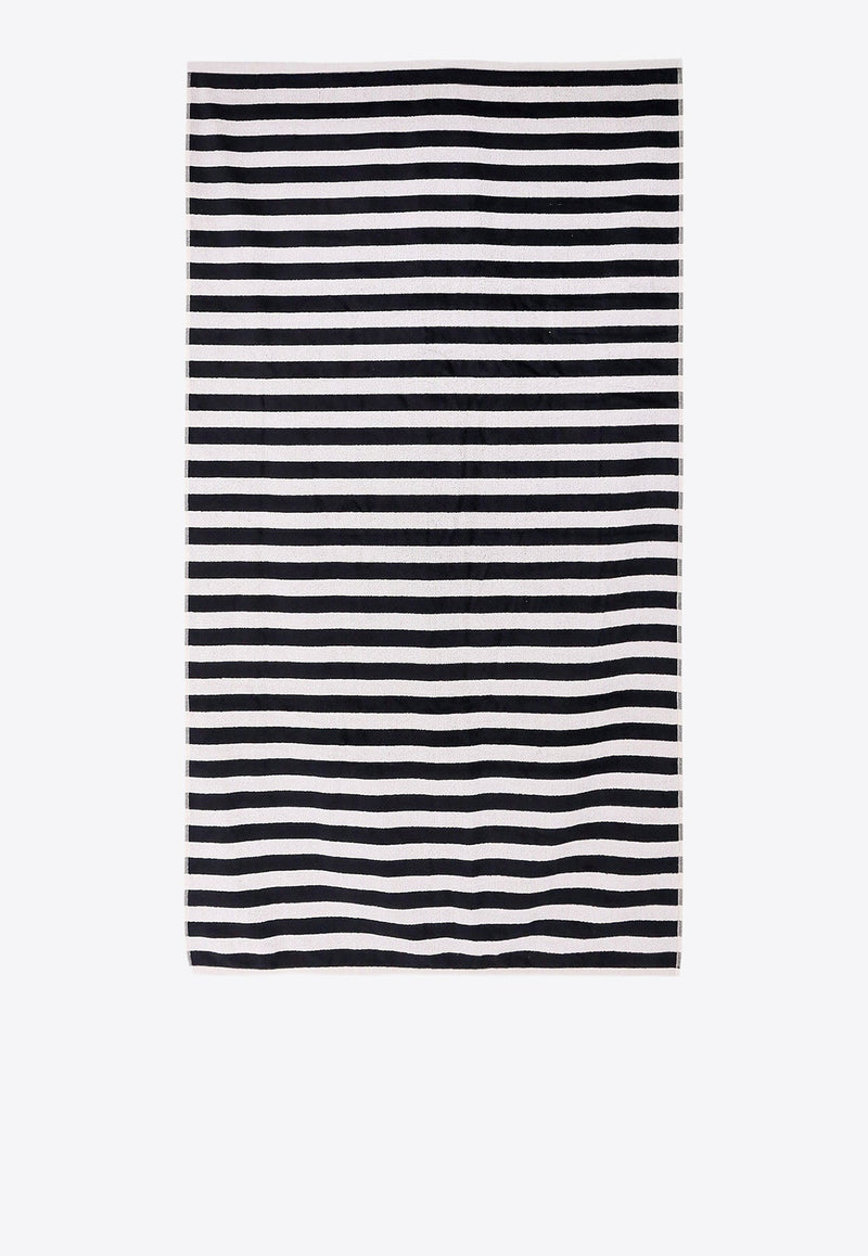 Striped Terry Beach Towel