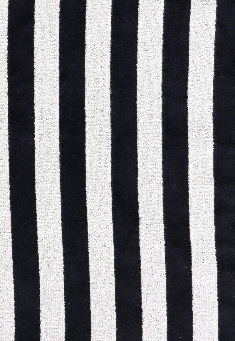 Striped Terry Beach Towel