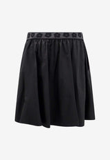 Boke Flower 2.0 Flared Mini Skirt