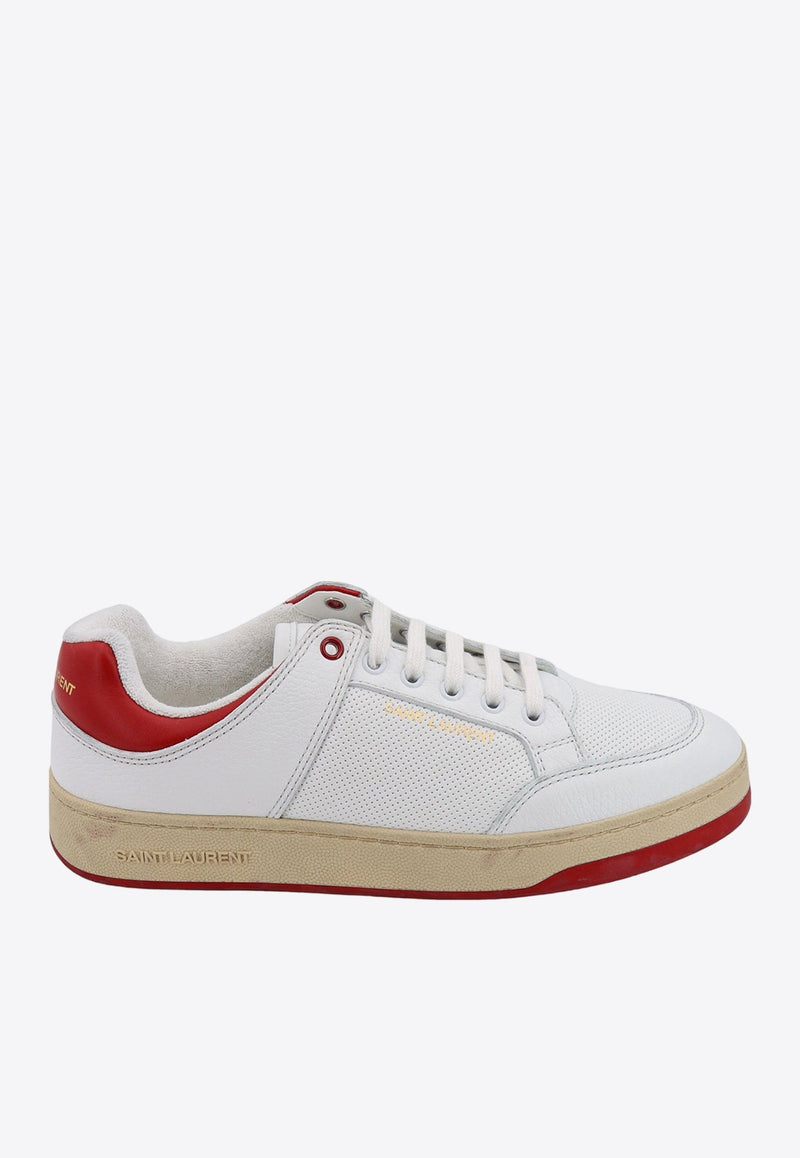 SL/61 Low-Top Leather Sneakers