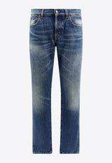 Basic Straight-Leg Jeans