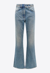 4G Chain Boot Cut Jeans