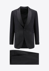 Single-Breasted Wool Tuxedo Suit