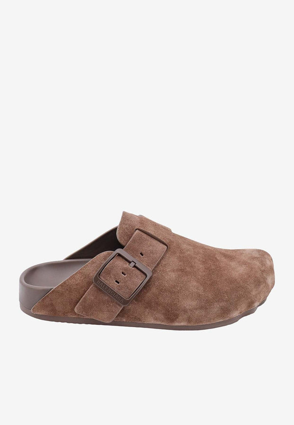 Sunday Suede Flat Mules