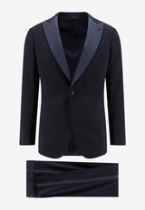 Single-Breasted Virgin Wool Tuxedo Suit