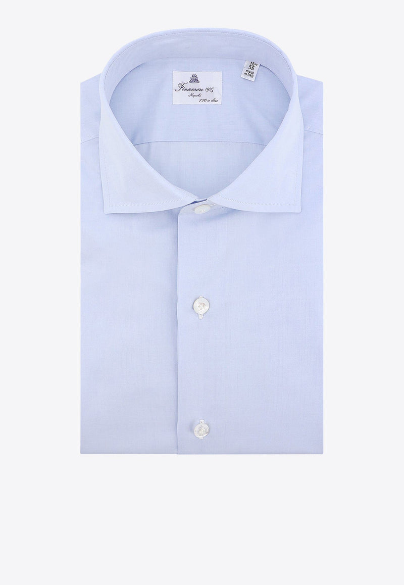 Long-Sleeved Button-Up Shirt