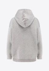 Logo-Embossed Hooded Sweatshirt